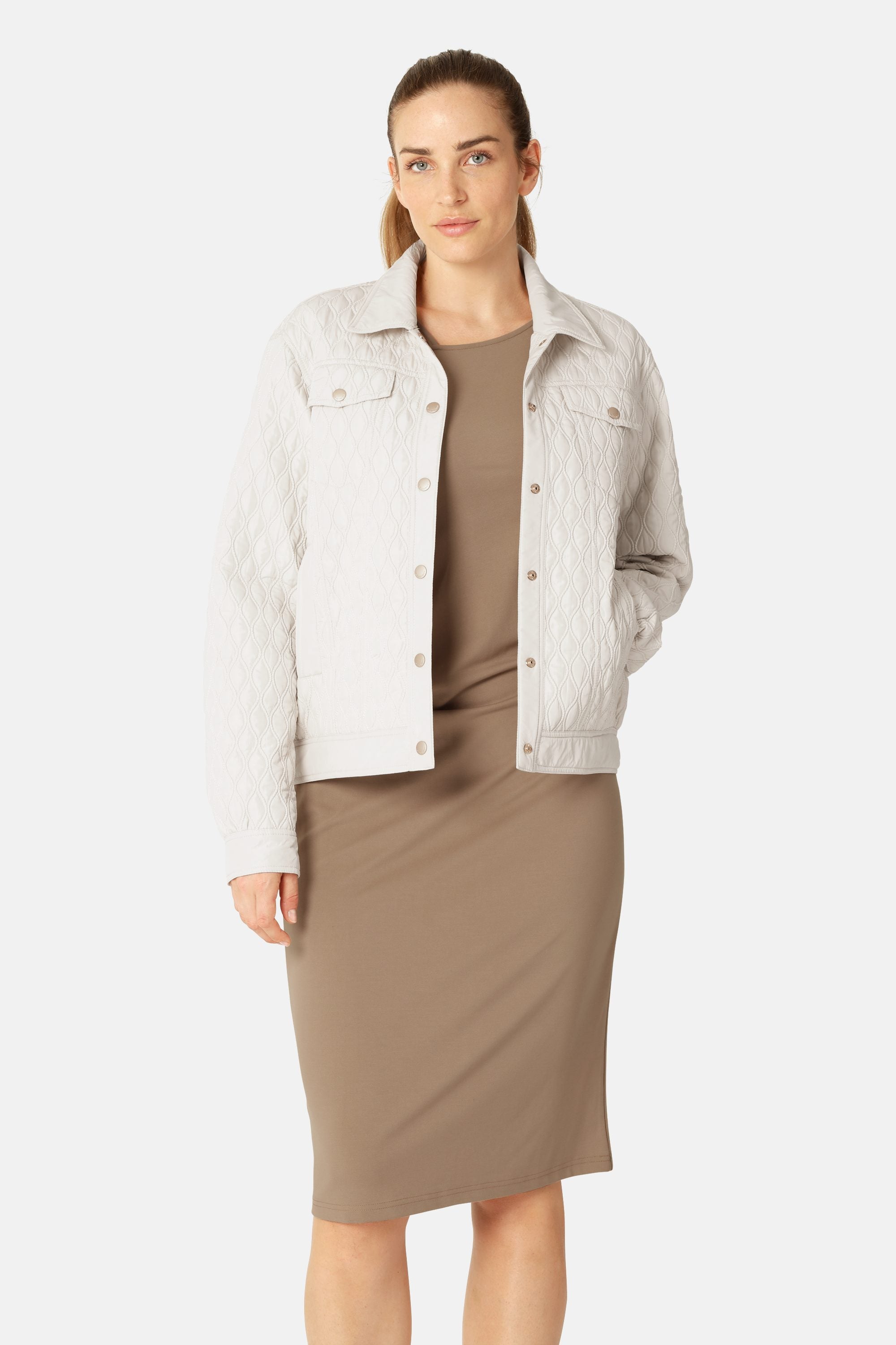 Steppmantel - Milk Creme